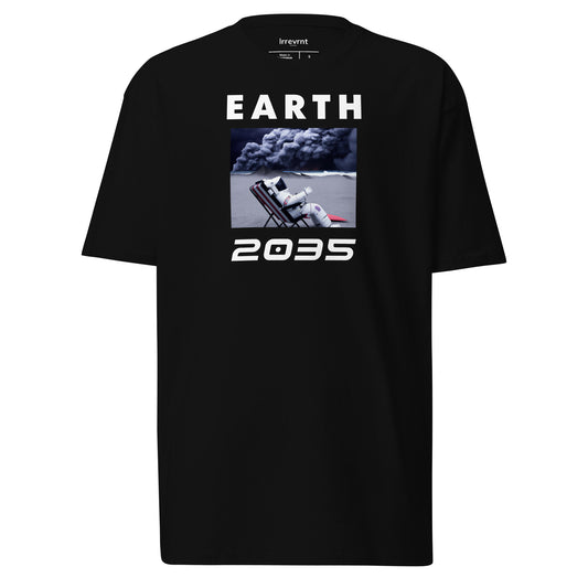 Earth 2035 - Men’s premium heavyweight tee